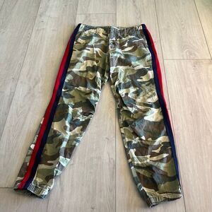 Mother the no zip misfit in girl boy etc wash camp pants Size 25